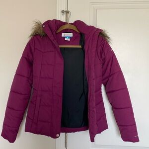 Columbia coat size XS
